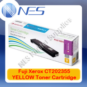 Fuji Xerox Genuine CT202355 YELLOW High Yield Toner Cartridge for DocuPrint CM415/CM415AP (11K)